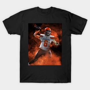 Baker M Cleveland Sports Art T-Shirt